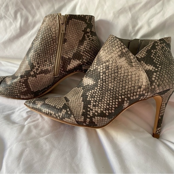 Fergalicious Goldie Snakeskin Bootie - Picture 2 of 8